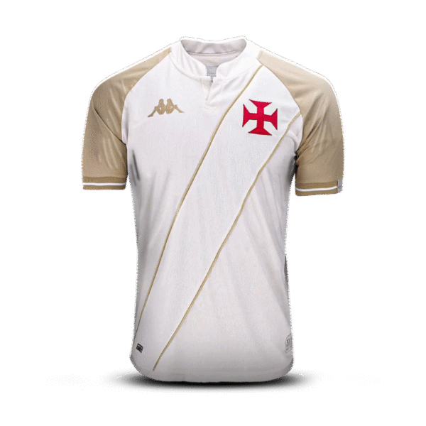 Camisa Vasco III Branca 24/25 - Kappa Torcedor Masculina